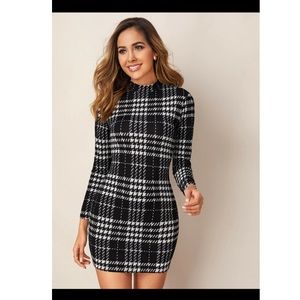 Black and white dress